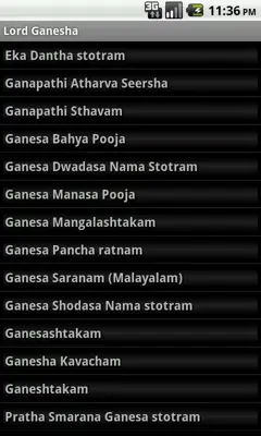 Hindu Stotras android App screenshot 0