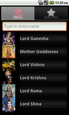 Hindu Stotras android App screenshot 5